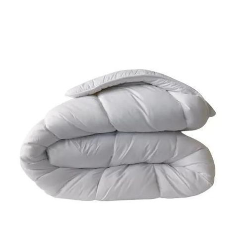 Couette Ultra Chaude À Bouillir Coton Percale Blanche - 240 X 260 - Spécial Hiver - Mortreux