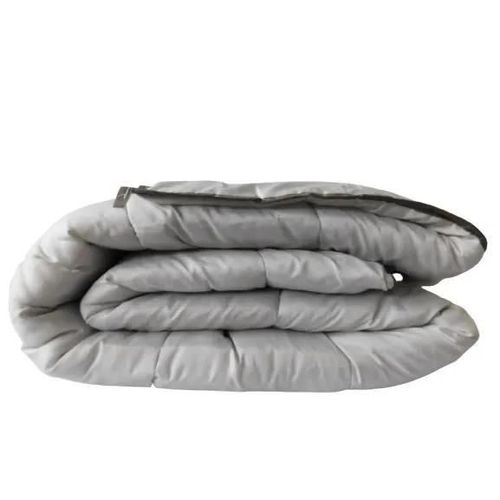 Couette Ultra Légère Gris Perle - 2 Personnes - Spécial Eté - Mortreux