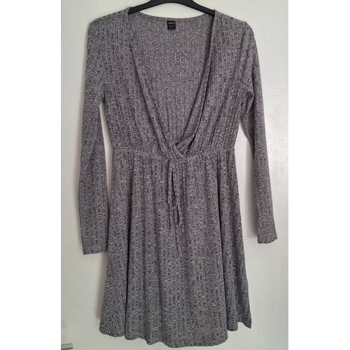 Robe Couleur Unie, Simple Et Fluide