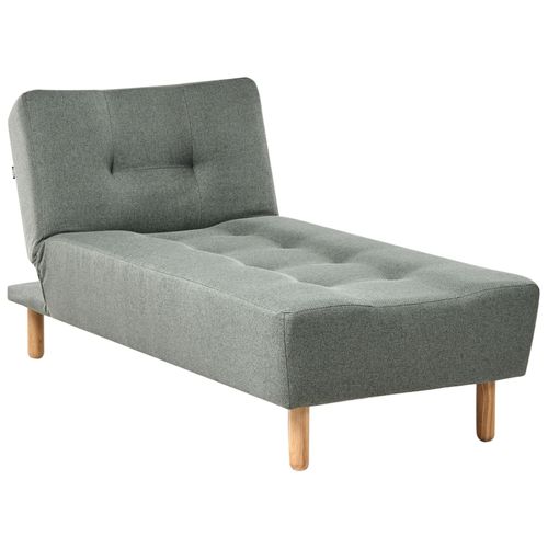 Chaise Longue Alsten Tissu Vert