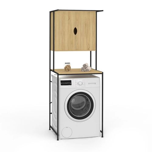 Meuble De Rangement Dessus Machine À Laver Avec Placard Detroit Design Industriel
