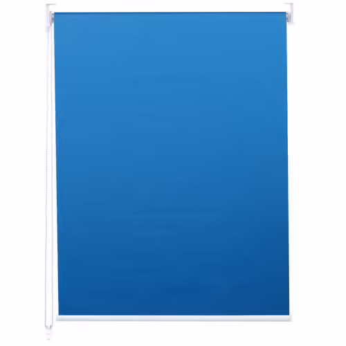 Store À Enrouleur Pour Fenêtres, Hwc-D52, Avec Chaîne, Avec Perçage, Isolation, Opaque, 100 X 160   Bleu