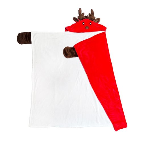 Plaid Polaire 116x134 Cm Renne