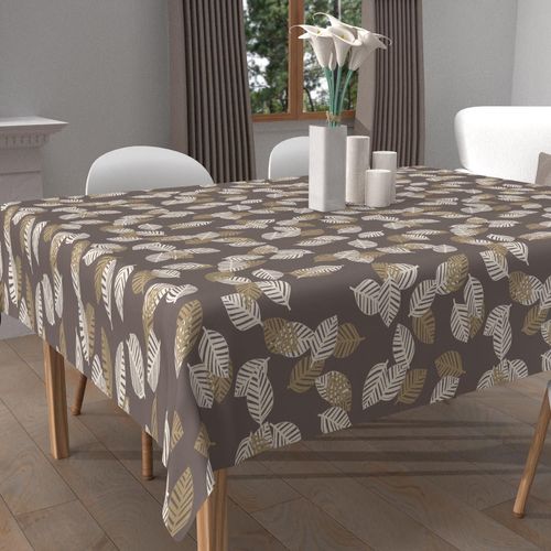 Nappe Imprimée Anti-Tâches Carrée 180x180 Cm Ceres, Par Soleil D'ocre