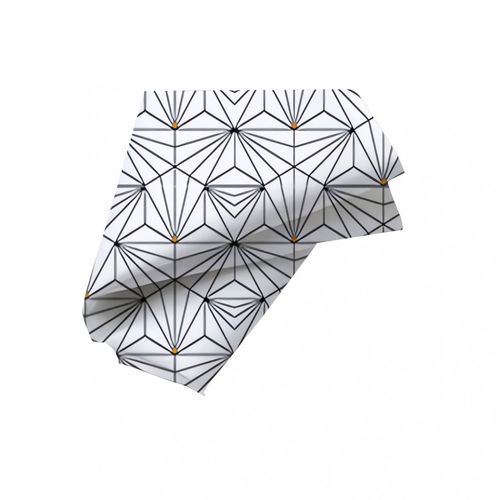 Lot De 3 Serviettes De Table Coton Osiris, Par Soleil D'ocre