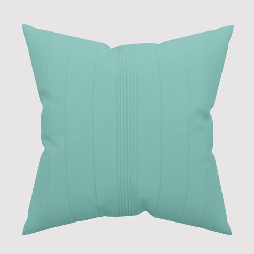Housse De Coussin 60x60 Cm Adele Bleu Lagon, Par Soleil D'ocre