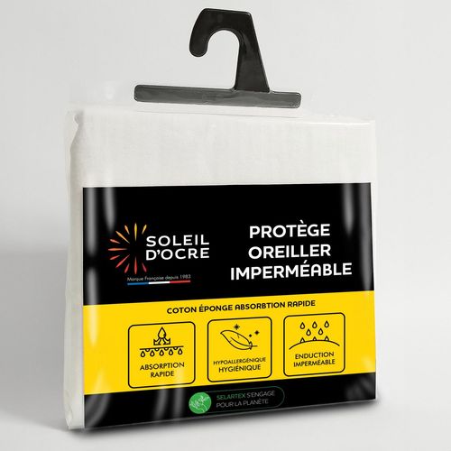 Taie Protège Oreiller 50x70 Cm Eponge Imperméable