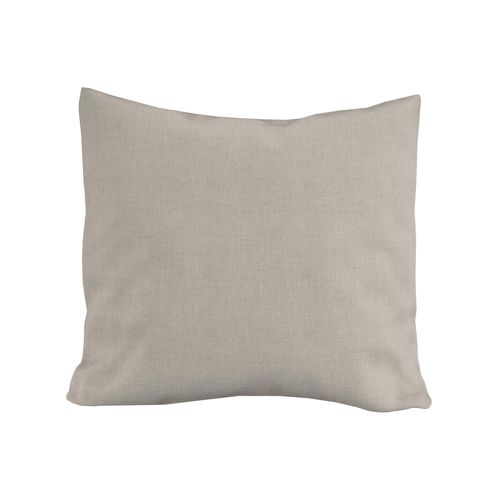 Coussin Décoratif Lin Coton 45x45 Cm Lino Natura, Par Soleil D'ocre