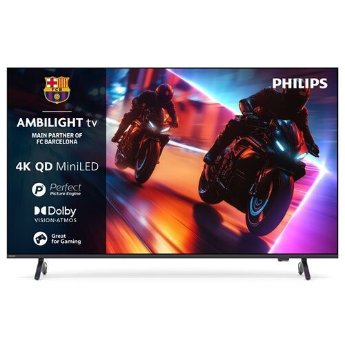 Téléviseur QLED - PHILIPS - 85MLED910 - 215cm - 4K UHD - Smart TV - Ambilight