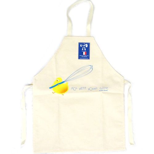 Promotion ! Tablier Enfant 'mon Poussin Cuisine' Beige