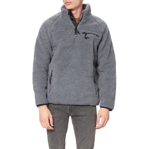 Brandit Teddyfleece Pullover, Noir-Gris, Taille 5xl Pour Hommes
