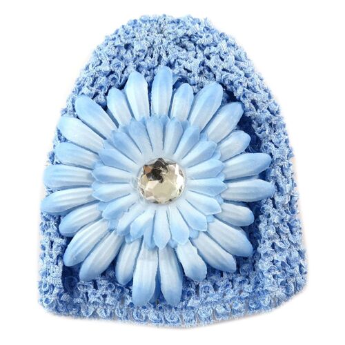 Promotion ! Bonnet Enfant 'petite Lily' Bleu Ciel
