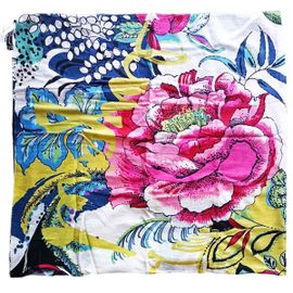 Promotion ! Écharpe Coton 'desigual' Multicolore - 130x130 Cm