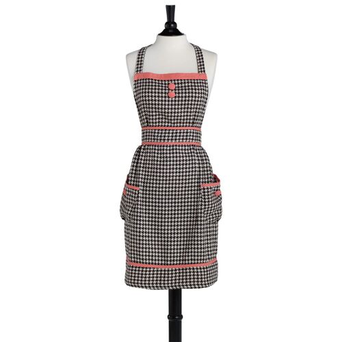 Promotion ! Tablier Créateur 'hôtesse' Kate Gris