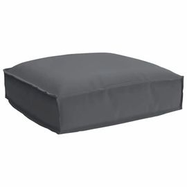 Vidaxl Coussin De Palette Pour Siège Gris Anthracite 50x50x12 Cm En Tissu Oxford.