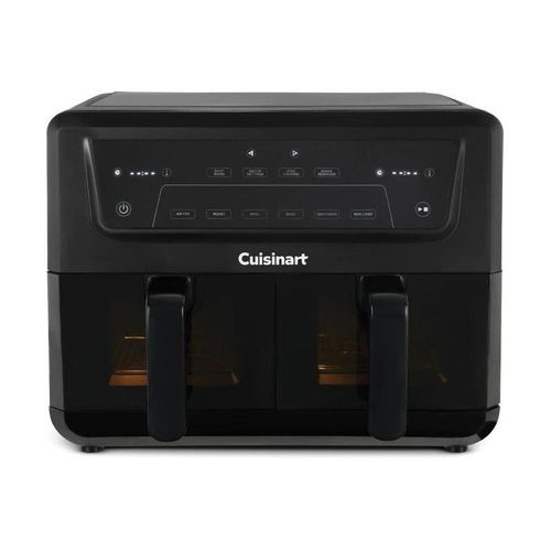 Cuisinart - Friteuse sans huile 10,4l double cuve airfryer afd10xble