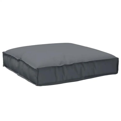 Vidaxl Coussin De Palette Pour Siège Anthracite 80x80x12 Cm En Tissu Oxford