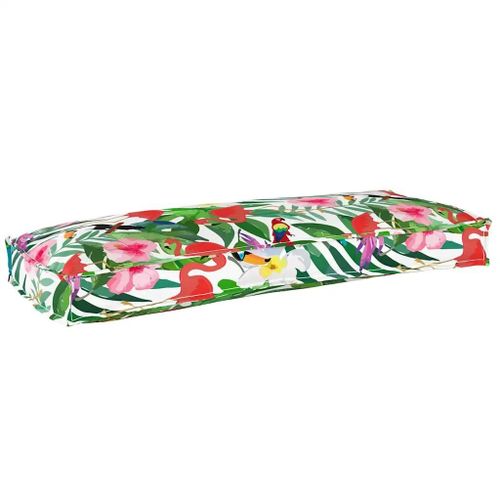 Vidaxl Coussin De Palette Pour Banc Jungle Tropical 100x40x8 Cm En Tissu Oxford