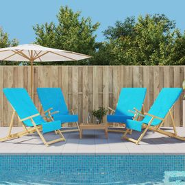 Vidaxl Serviettes De Plage 4 Pcs Turquoise 60x135 Cm Tissu 400 Gsm