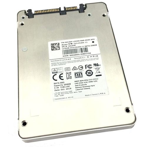 SSD 256 Go SATA III 2.5" LITE-ON CV3-CE256-11 041X4F 41X4F Disque Dur 6Gb/s 7mm