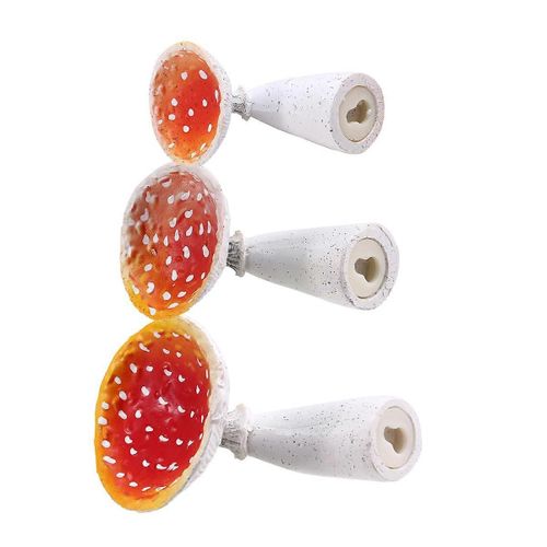 3PCS champignon suspendu étagère murale flottante étagère suspendue décor étagères pour chambre,salon,bain
