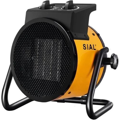 SIAL Chauffage Soufflant 2000 W - Radiateur électrique - Céramique - Jaune