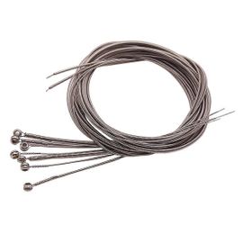 7 Cordes De Basse, Accessoires De Guitare Basse, Cordes De Guitare Plaquées Argent, Calibre De Guitare Basse Musi