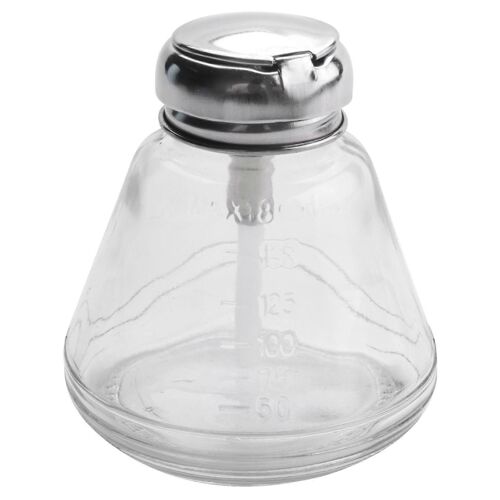 Distributeur De Pompe De Vernis À Ongles Vide Bouteille De Verre À Pousser Vers Le Bas 