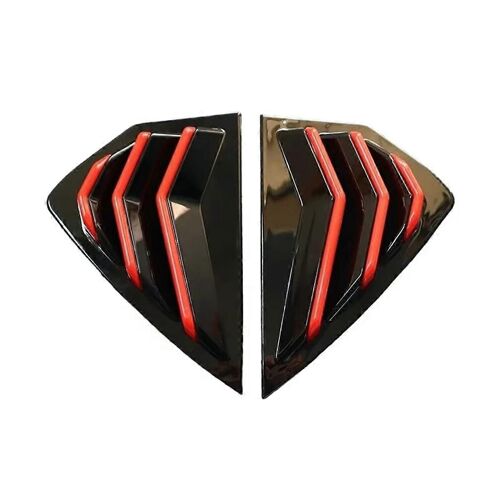 Pour 3 Axela Hatchback 2020-2022 Voiture Persienne Arrière Fenêtre Volet Latéral Couvercle Garniture Autocollant Accessoires