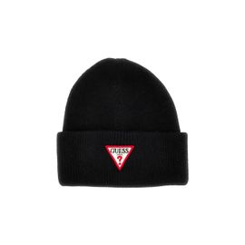 Bonnet Guess G Triangle Femme Noir