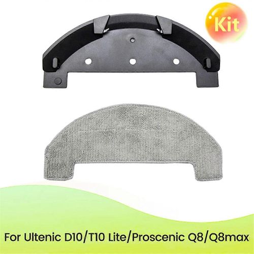 Support et serpillière pour aspirateurs robots Q8 / Q8 Max / D10/T10 Lite