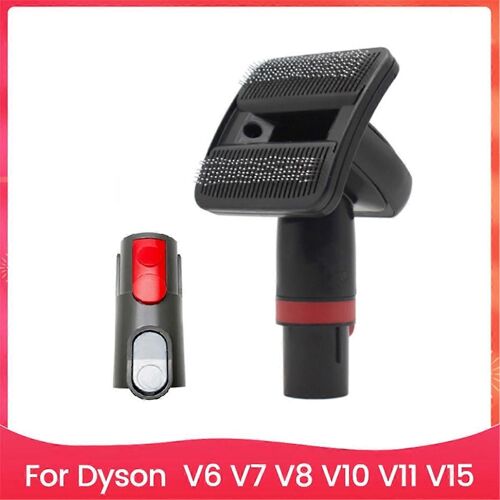 Outil de brosse de toilettage pour chien pour chien V15 V11 V10 V8 V7 V6 Accessoires d'aspirateur avec convertisseur Kit de toilettage pour animaux de compagnie