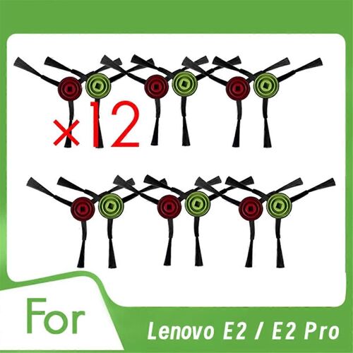 Lot de 12 brosses latérales pour aspirateurs E2/E2 Pro, accessoires et pièces de rechange