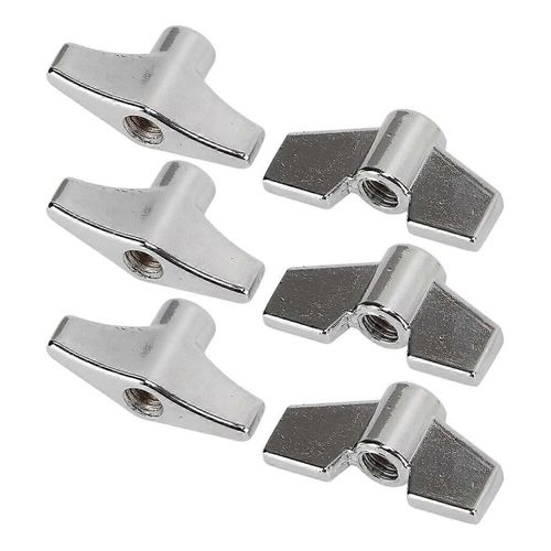 Batterie Écrous À Oreilles Fixes Type T Écrou De Support Rondelle De Cymbale Pièces D'instrument De Percussion De Rechange
