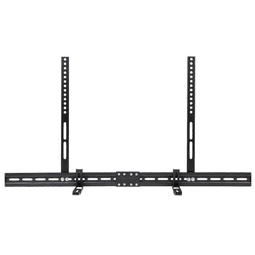 Supports de barre de son universels sous le téléviseur S'adapte aux barres de son avec ou sans trous Support de barre de son pour
