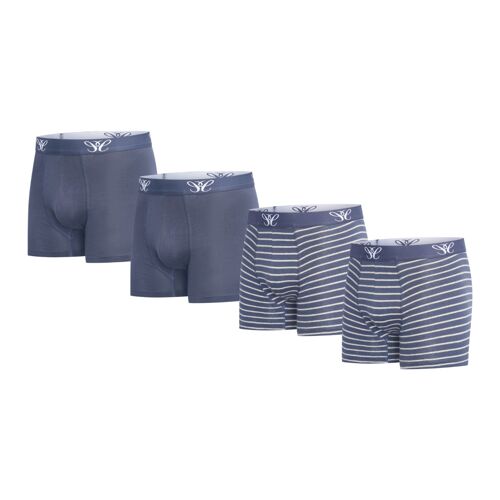 Cappuccino Italia 4-Pack Boxers Bleu