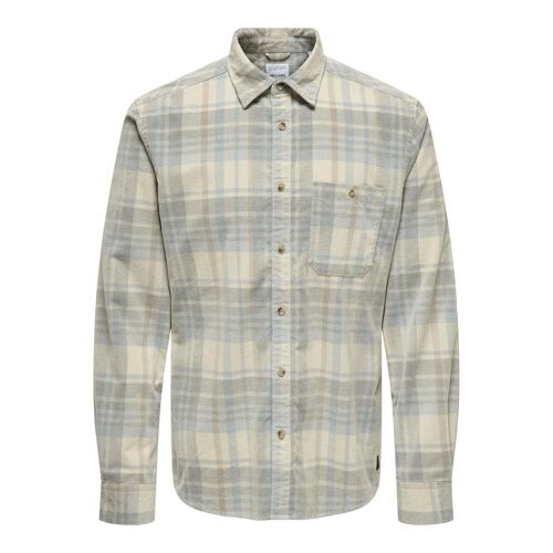 Only & Sons Nelson Yarn Dye Corduroy Beige
