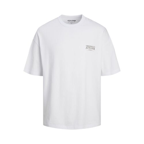 Jack & Jones Santorini Oversize Fit Tee Blanc
