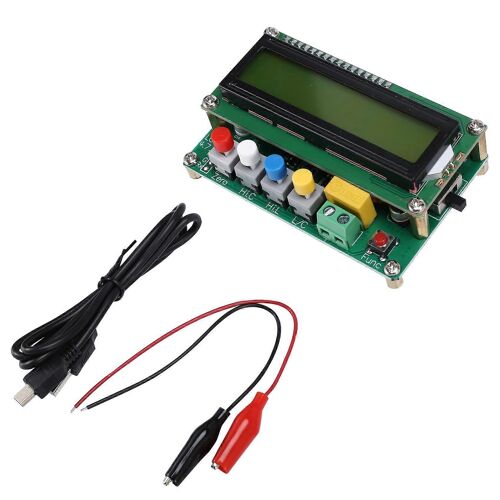 Compteur de capacité d'inductance L / C Compteur de condensateur numérique Testeur de compteur de capacité LCD Mini USB Inter