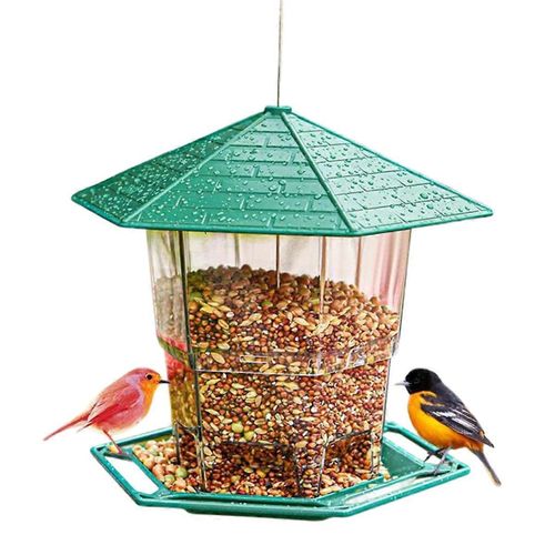 Mangeoire À Oiseaux Pliable Et Étanche Pour Oiseaux Sauvages,Grande Capacité