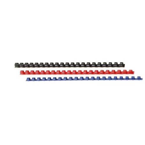 Genie 12375 Plastikbinder?Cken (Din A4 Format; Geeignet F?R Alle Bindeger?Te; 6 Mm) 25 St?Ck Weiã, Relieuse?: Accessoires, Blanc