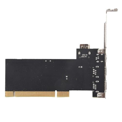 Carte Firewire 3 ports IEEE 1394 Adaptateur Firewire PCI Carte contrôleur PCI IEEE 1394 pour PC de bureau