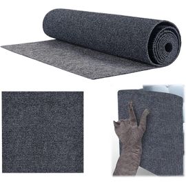 Teppc-200 X 40 Cm Tapis Griffoir Pour Chat, Grattoir Chat Canapé, Tapis À Gratter Autocollant Pour Chat, Grattoir Pour Chat Grimpant, Diy Climbing Cat Scratcher