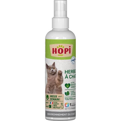 Kalanka-Spray Herbe À Chat 200 Ml - Extraits De Plantes - Stimule Le Bien Être À La Maison Ou Dans Un Nouveau Lieu - Facile À Transporter - Convient À Tous Types De Supports - Fabriqué En France