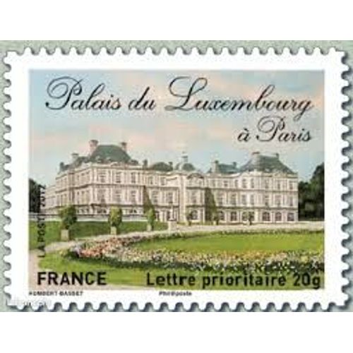 Châteaux Et Demeures Historiques De Nos Régions (2) : Palais Du Luxembourg Hors Série Année 2012 Autoadhésif N° 730a Yvert Et Tellier Luxe