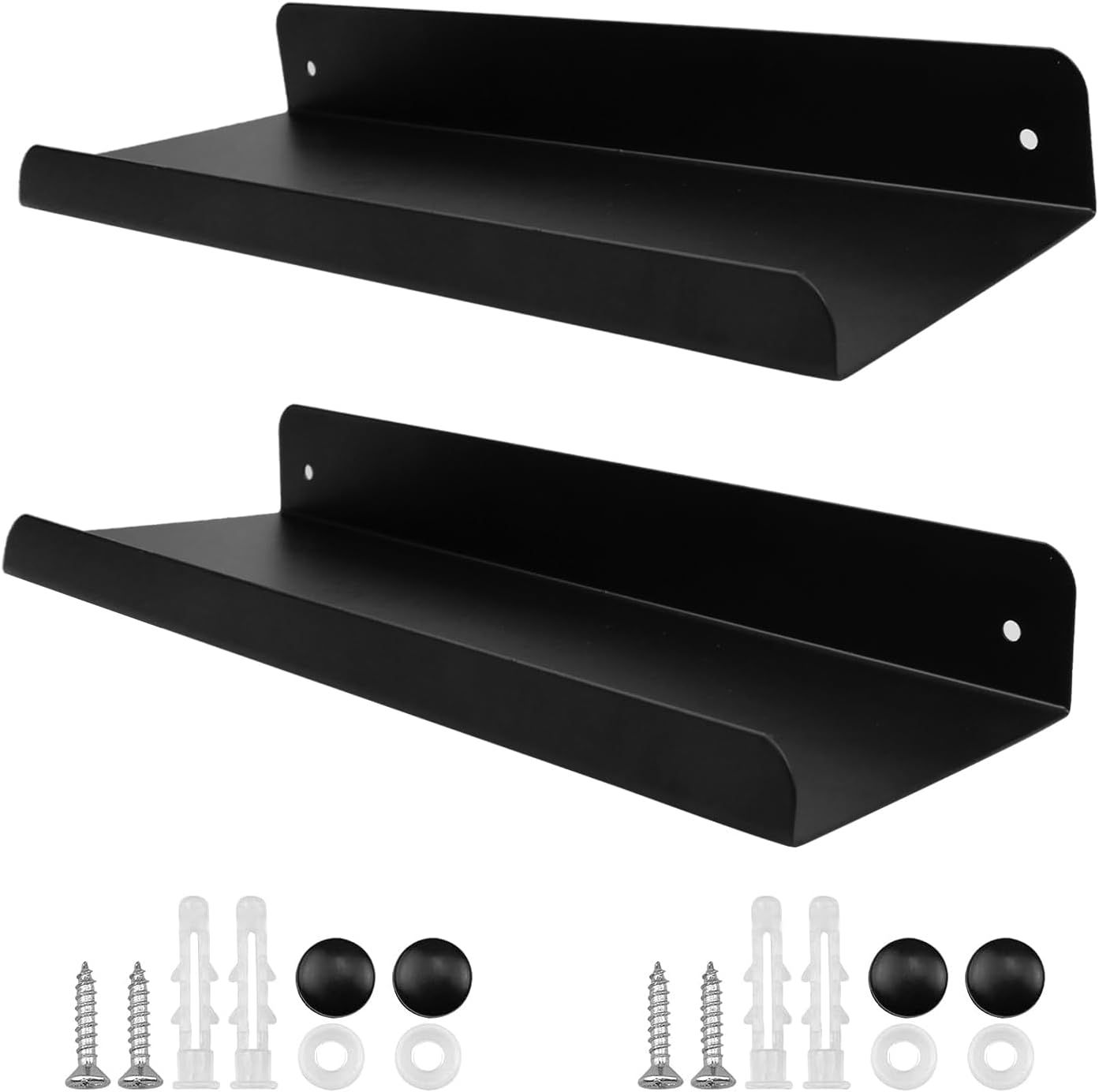 Support D'étagère 4 Pièces, 6 Pouces  Environ 15,2 Cm  Support D Montage Mural En L En Metal Pour 91993401