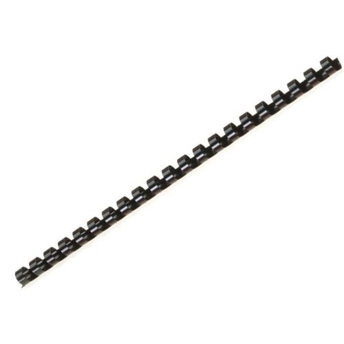 Genie Dos De Reliure ? Spirale 8mm Noir 25 Pcs, Relieuse?: Accessoires, Noir
