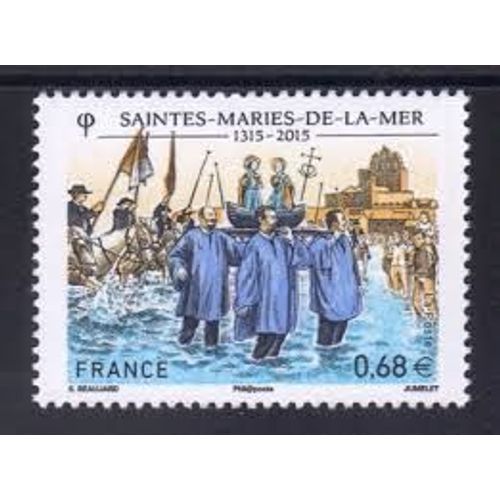 La Confrérie Des Saintes Maries De La Mer Année 2015 N° 4937 Yvert Et Tellier Luxe