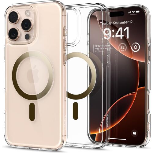 Coque Pour Iphone 16 Pro Max, Ultra Hybrid Magfit, [Anti-Jaunissement] 6,9 Pouces - Or