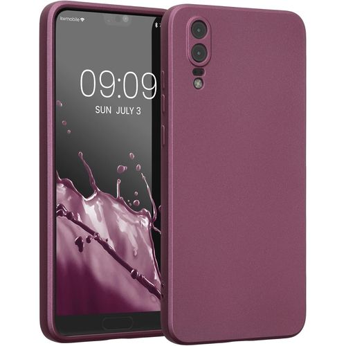 Housse Compatible Avec Huawei P20 Coque - Housse De Téléphone Protection Souple En Tpu - Lavande Métallique[Ven8809444]